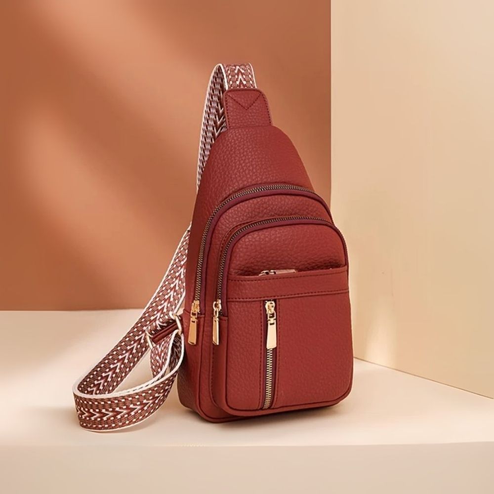 Hazel Vintage Chest Crossbody Bag | Last day 80% off!