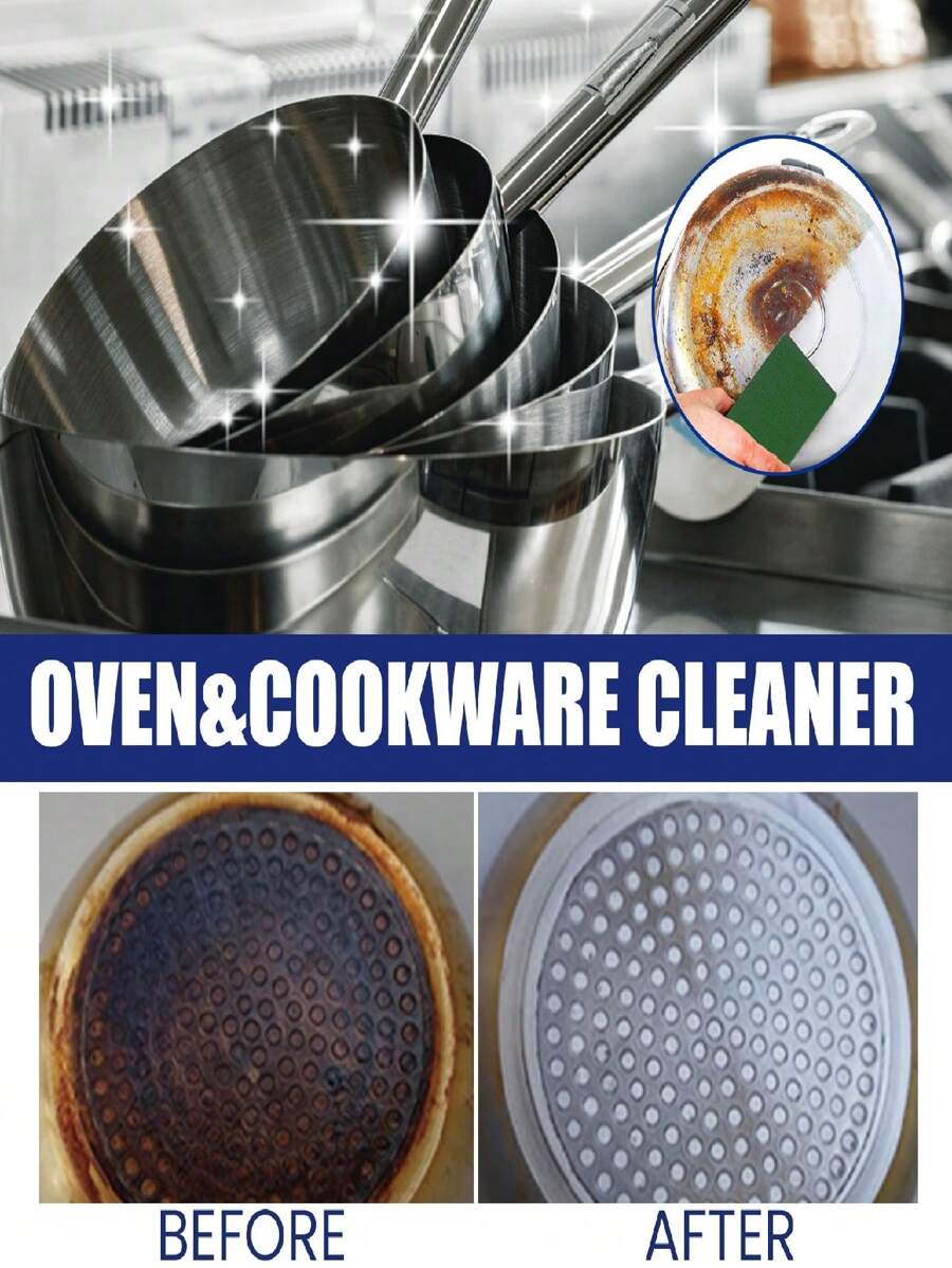 Jakehoe™ Cookware & Stainless Steel Cleaning Paste – Multi-Purpose Stain & Rust Remover | Last day 80% off!