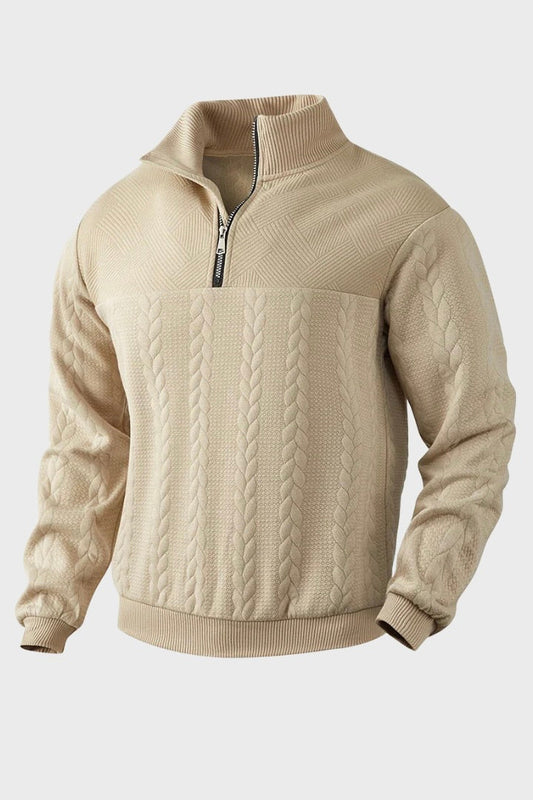 Harrison  Premium Quarter Zip Sweatshirt Last day 80% off!