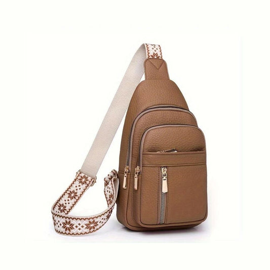 Hazel Vintage Chest Crossbody Bag | Last day 80% off!