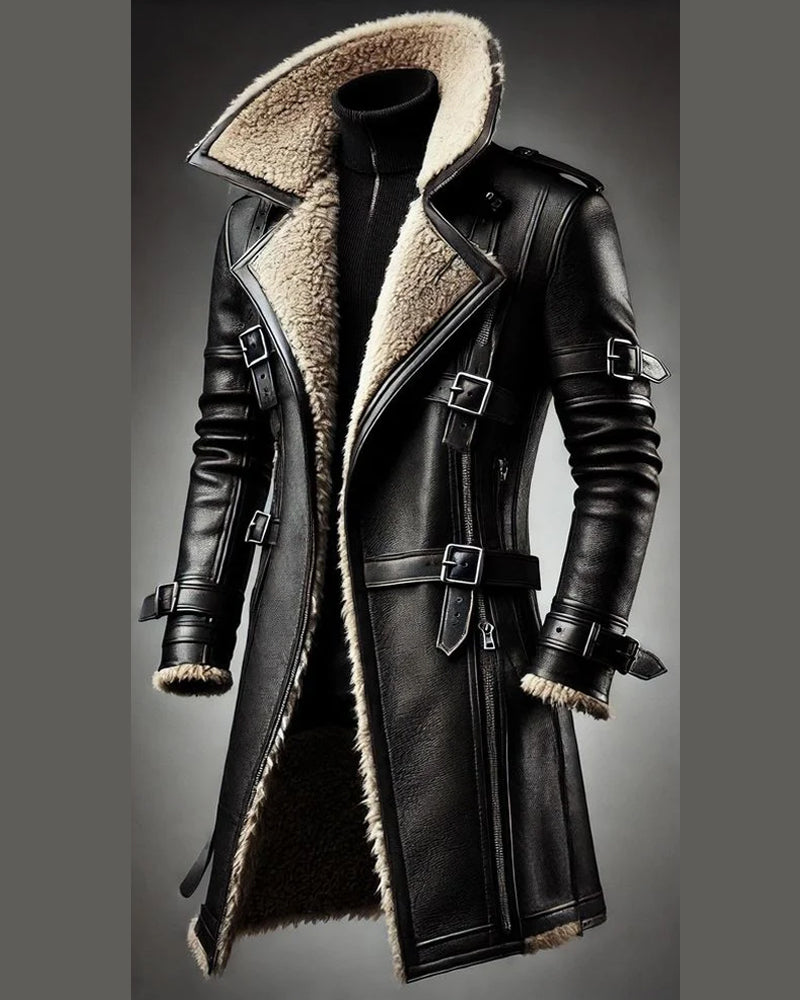 Stylish Double Breasted Tweed Coat 001 | Last day 80% off!