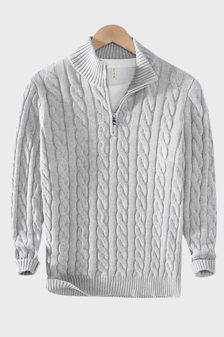 HarrisonVerbier Half Zip Sweater Last day 80% off!