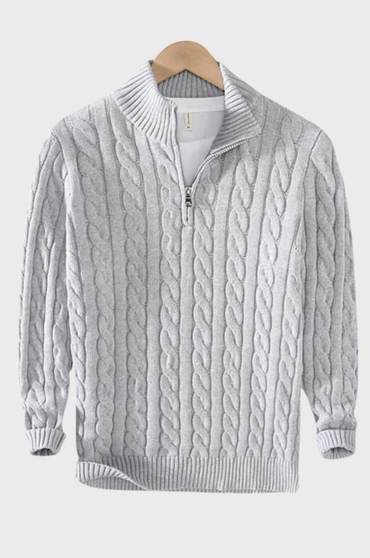 HarrisonVerbier Half Zip Sweater Last day 80% off!