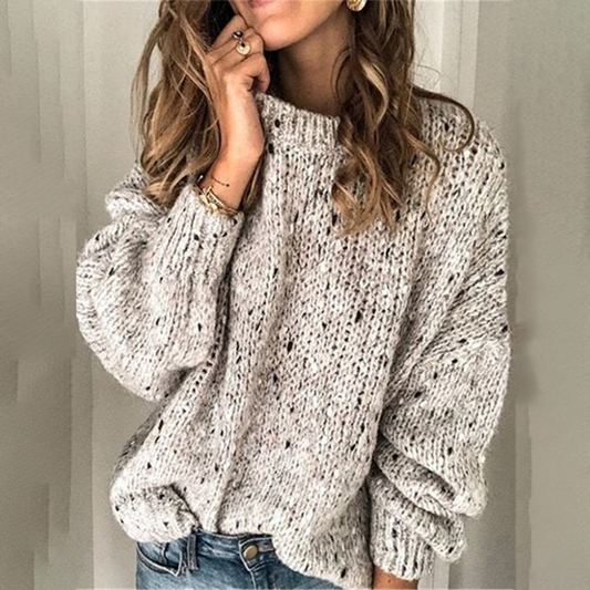 Special Round Neck Long Sleeve Sweater | Last day 80% off!