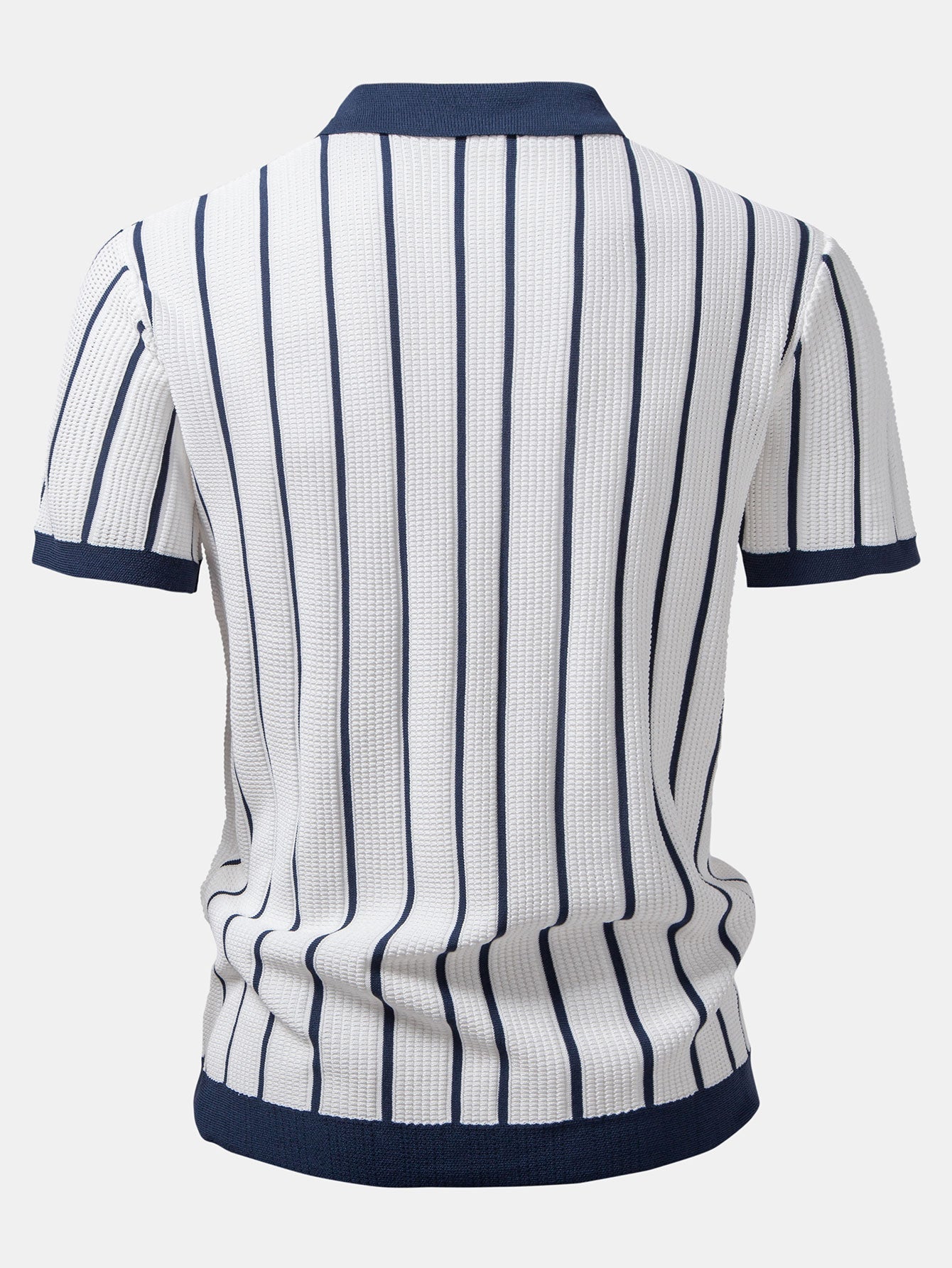 Striped Knit Shirt with Buttons | Last day 80% off!
