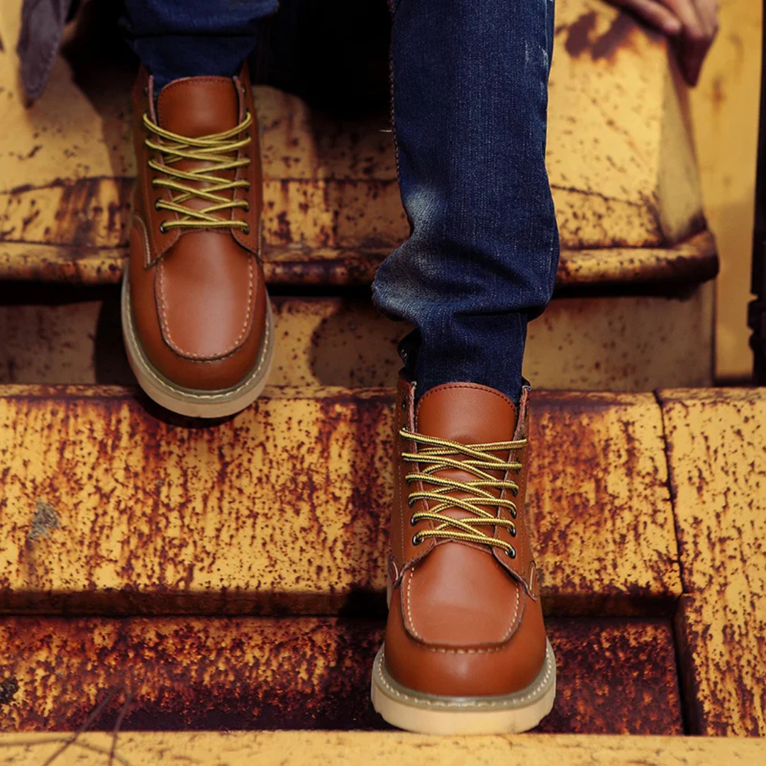 Cole™ | Vintage Leather Boots | Last Day 80% Off!