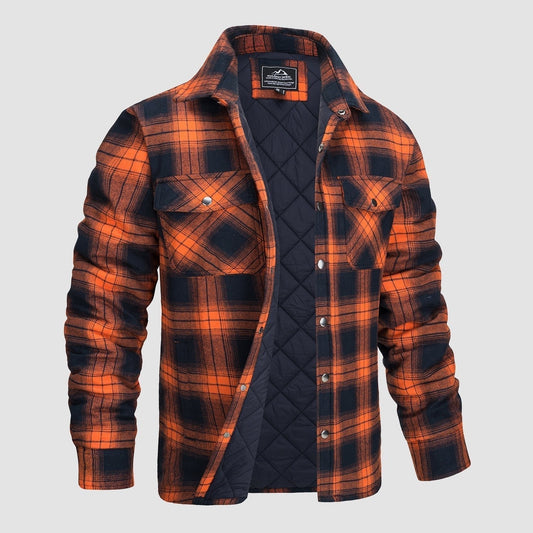 Versatile Design Checkered Bomber Jacket | Last day 80% off!