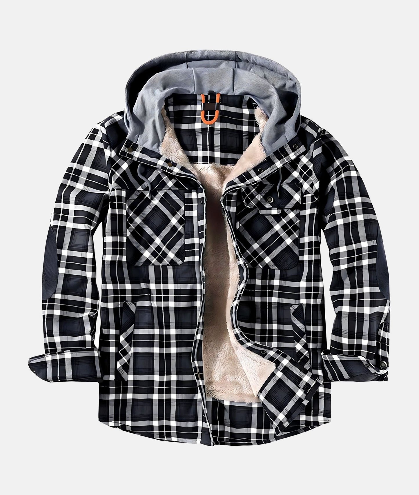 Checked Flannel Jacket | Last day 80% off!