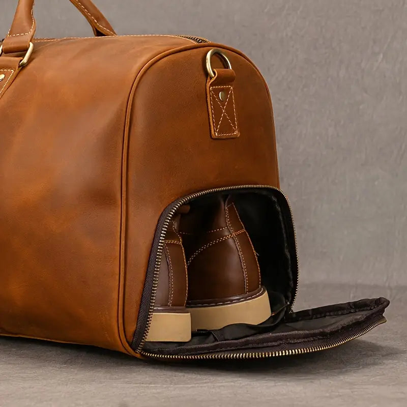 Joseph - Large-Capacity Leather Travel Bag | Last day 80% off!