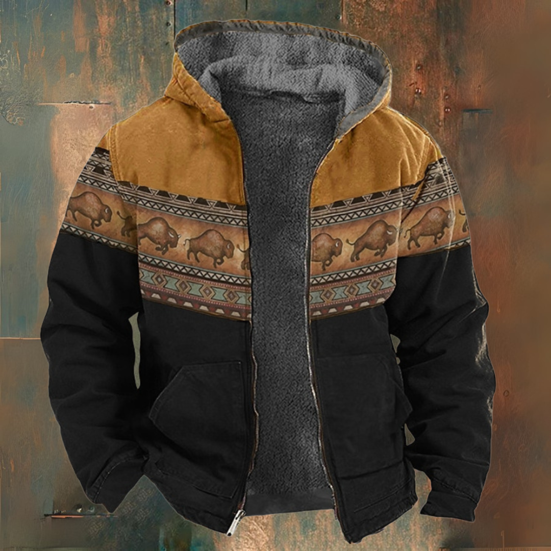 Jacket with hood and zipper | Last day 80% off!