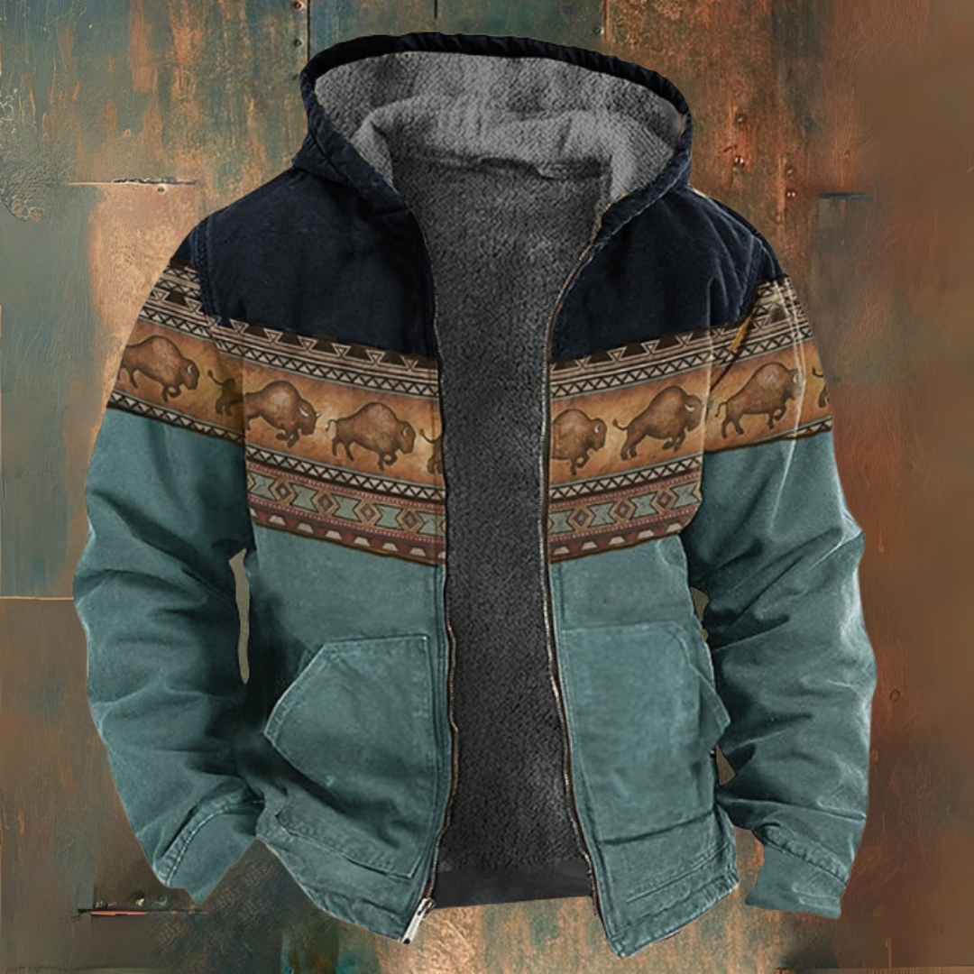 Jacket with hood and zipper | Last day 80% off!