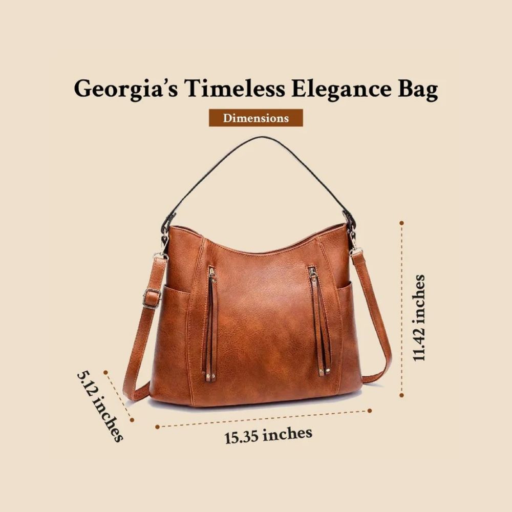 Georgia’s Timeless Elegance | Vintage Shoulder Bag | Last day 80% off!