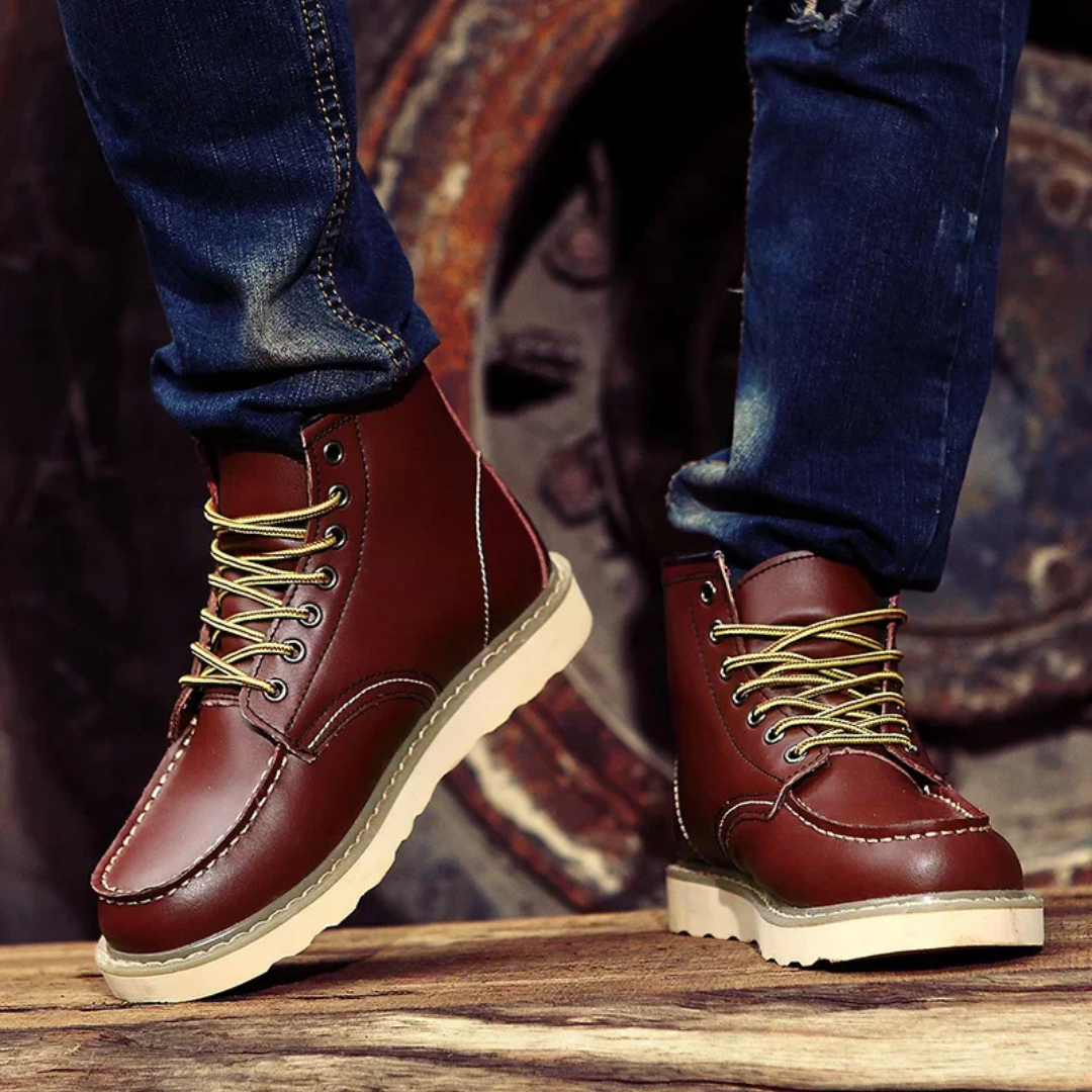 Cole™ | Vintage Leather Boots | Last Day 80% Off!