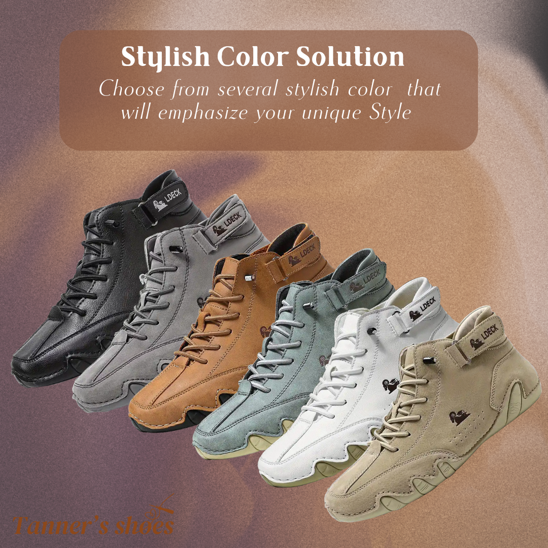 Jaxon | Men's High Top Orthopedic Athletic Casual Shoes | Last day 80% off!