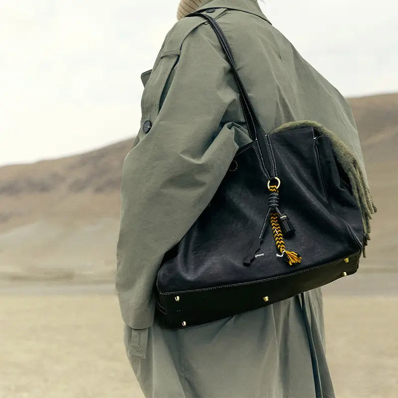 Jonathan - Spacious Leather Travel Bag | Last day 80% off!