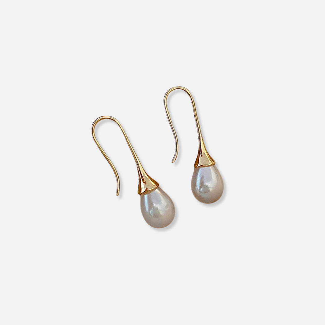Helena Classic Pearl Earrings | Last Day 80% Off!
