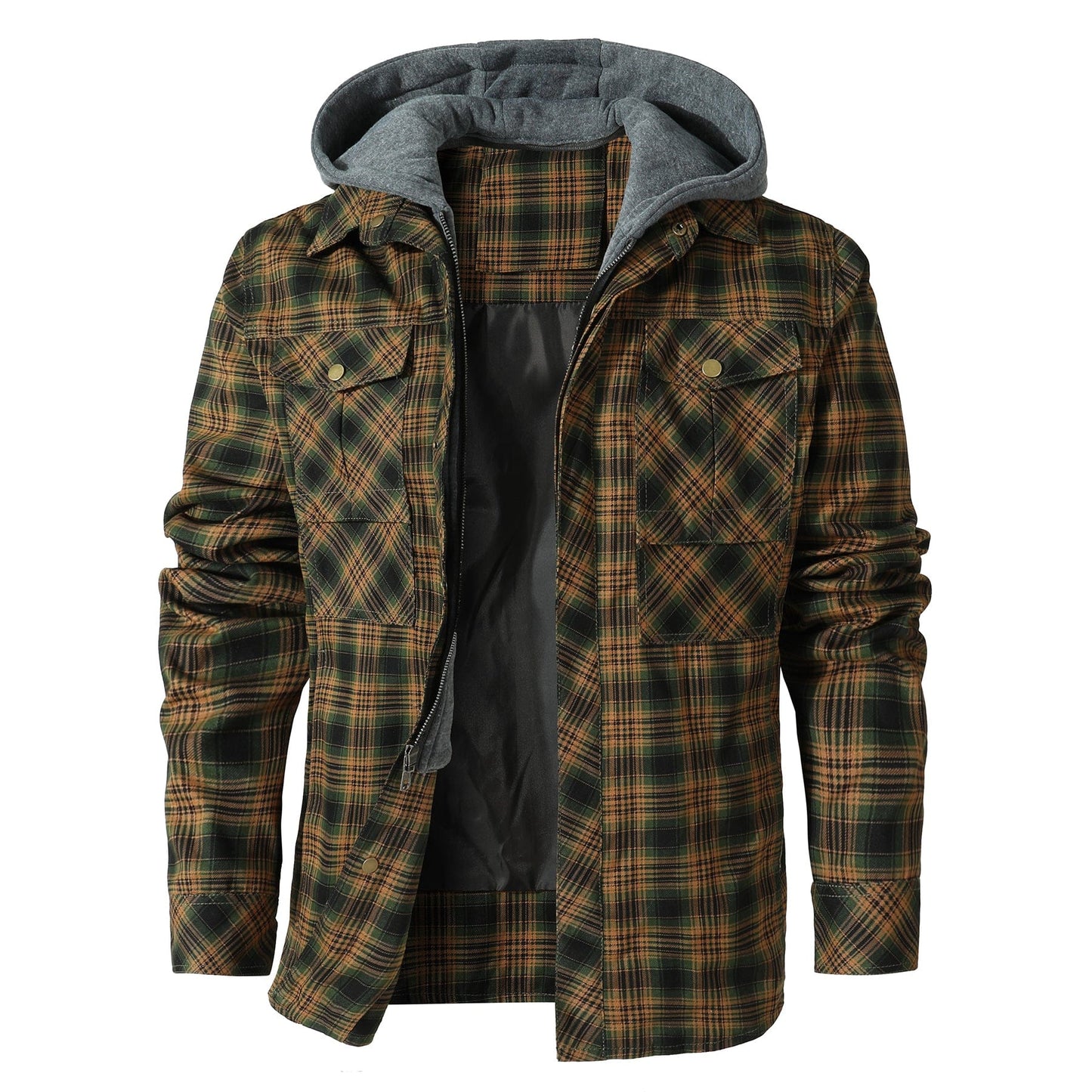 Hooded Flannel Jacket (4 Designs) Last day 80% off!