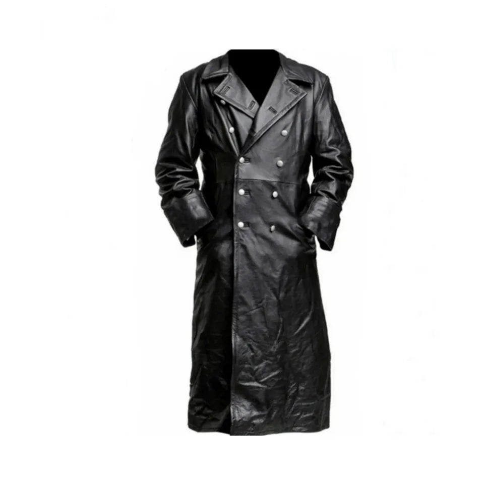 German Classic Leather Coat | Last day 80% off!