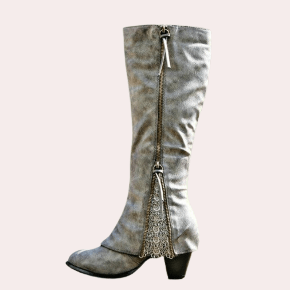 Cressida - Lace Rider Boots | Last Day 80% Off!