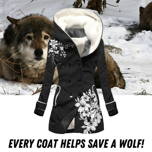 Wolf Mission Women's Coat | Last day 80% off!