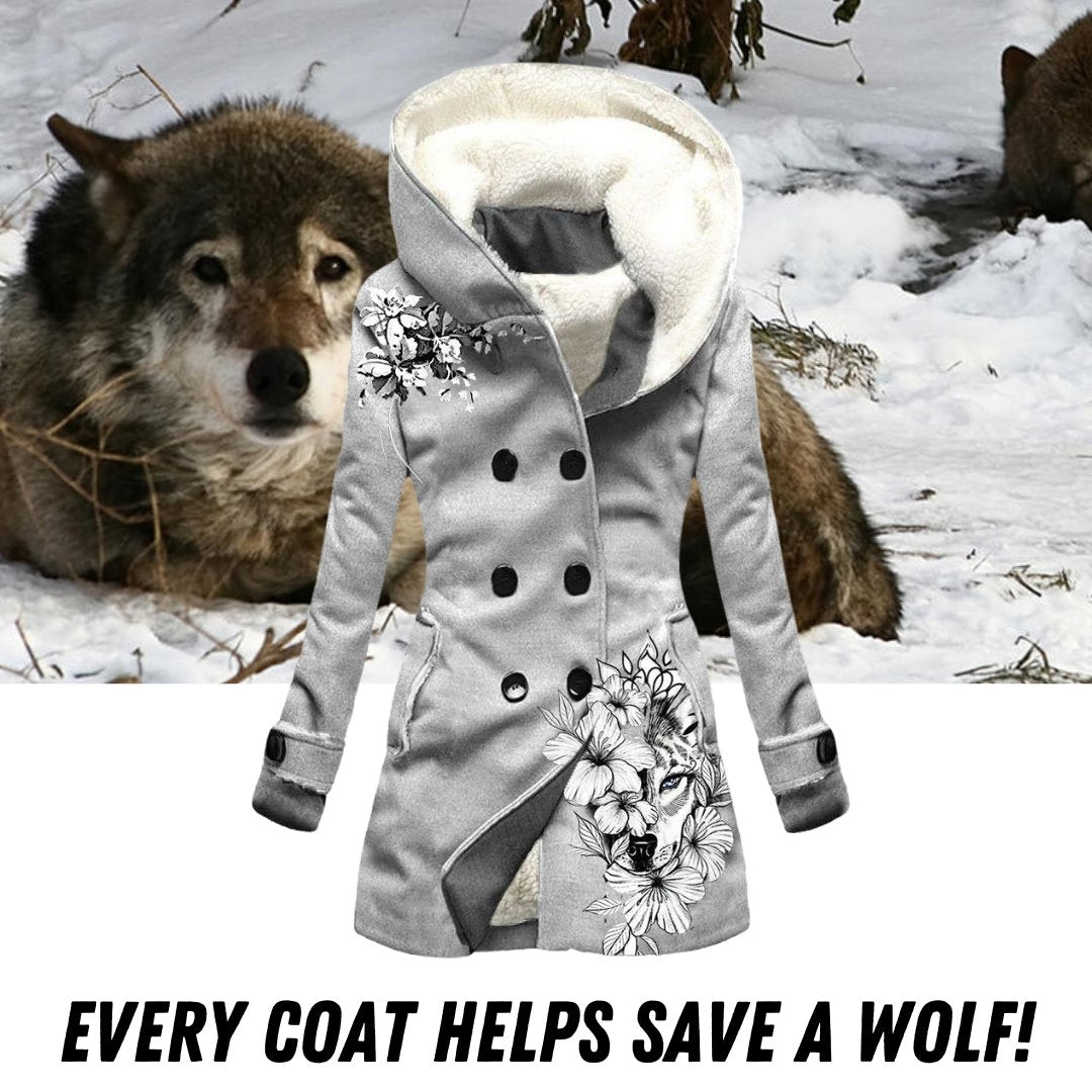 Wolf Mission Women's Coat | Last day 80% off!