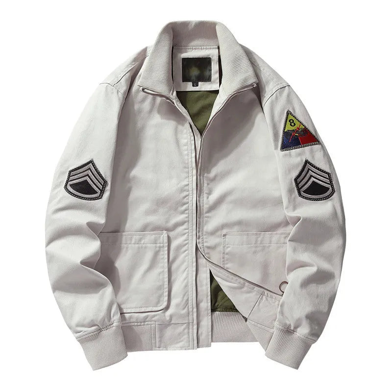 Finn - Stealth Cotton Bomber Jacket | Last Day 80% Off!