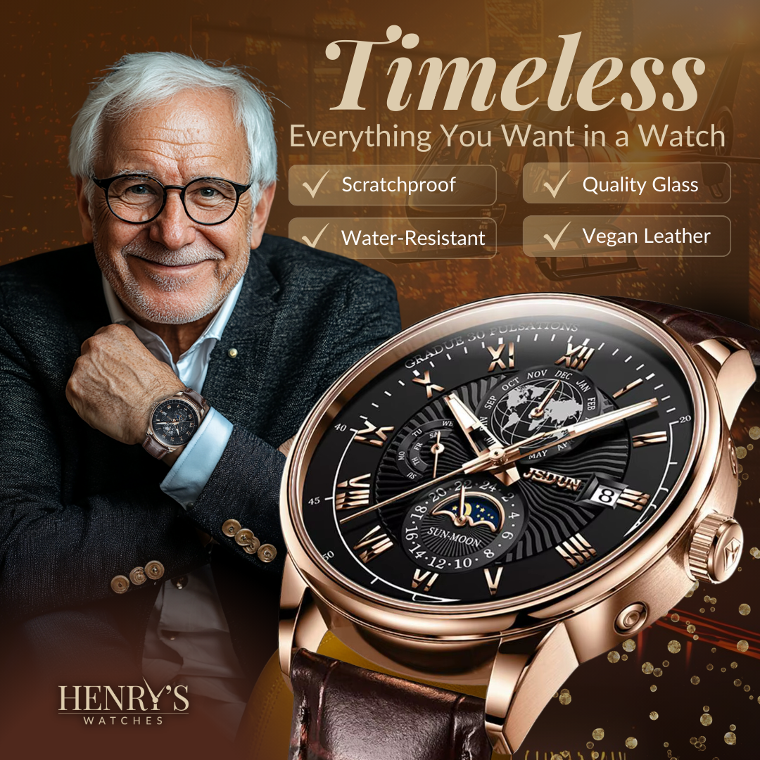 Trendy High-End Light Quartz Watch | Last day 80% off!