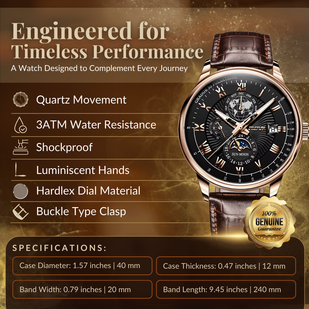 Trendy High-End Light Quartz Watch | Last day 80% off!