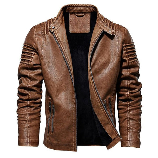Kingdom Leather Jacket Last day 80% off!