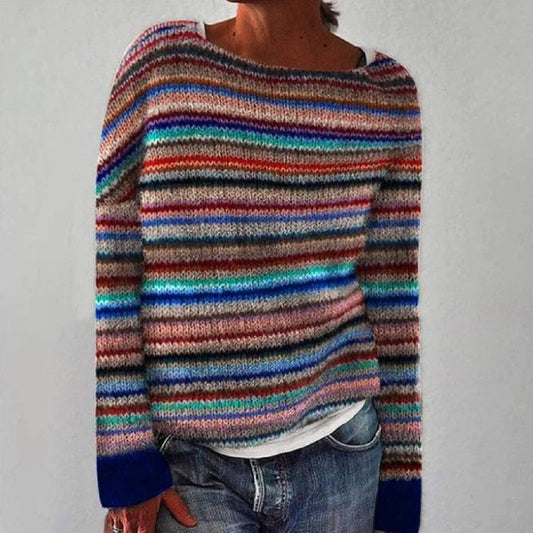 Ella™ - Cozy Retro Sweater Last day 80% off!