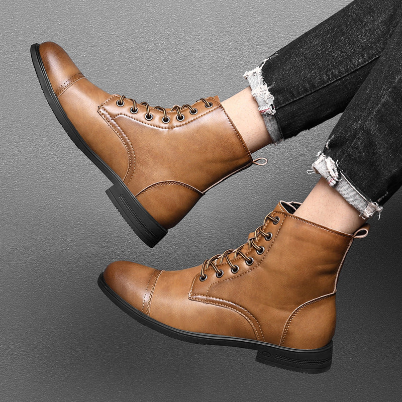 Morgan | Faux Leather Ankle Boots | Last Day 80% Off!