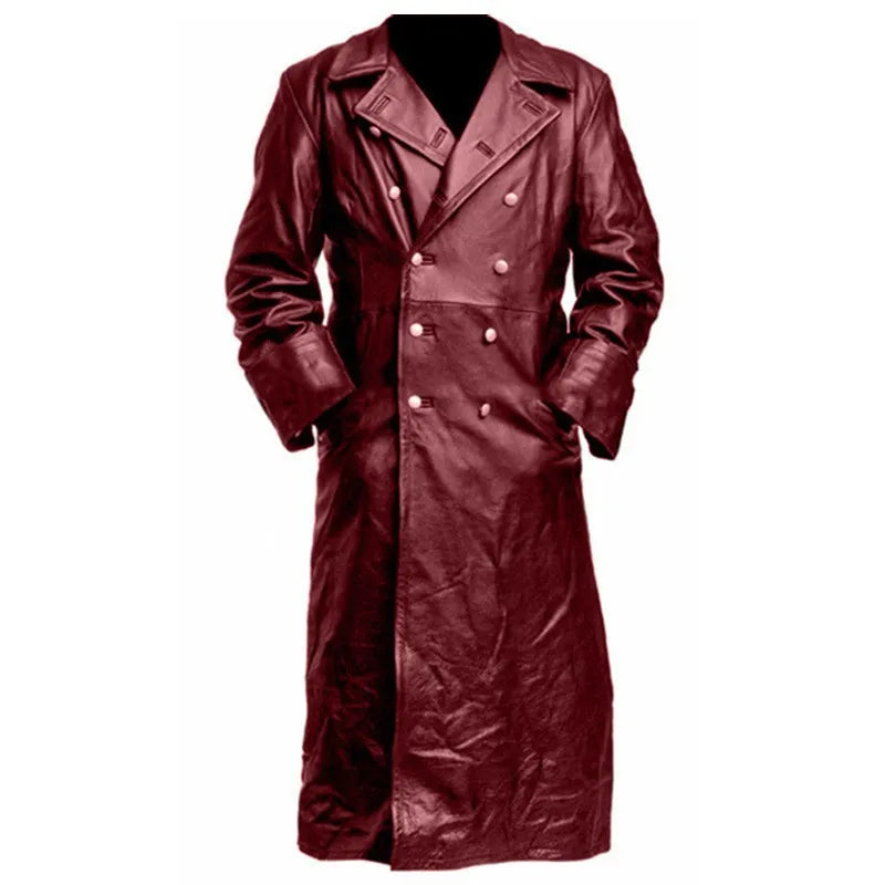 German Classic Leather Coat | Last day 80% off!