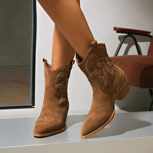 Eira - Belle Western Boots | Last Day 80% Off!