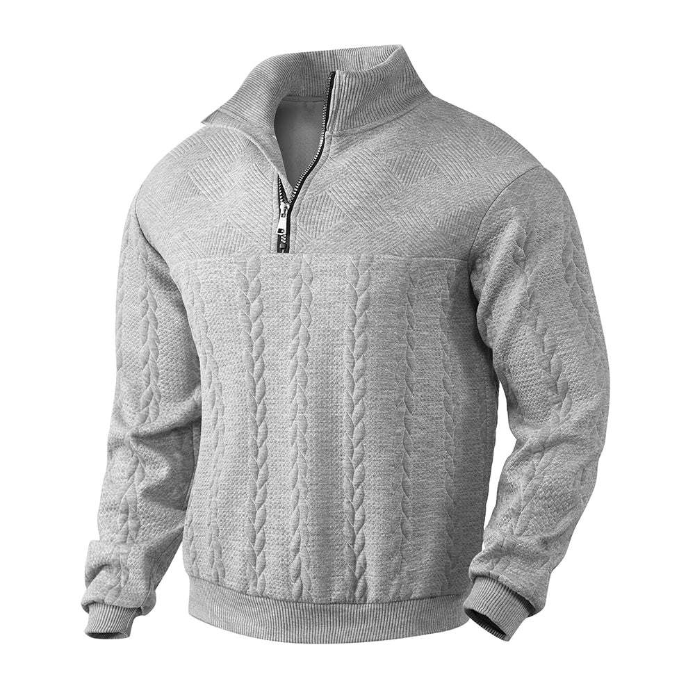 Harrison  Premium Quarter Zip Sweatshirt Last day 80% off!
