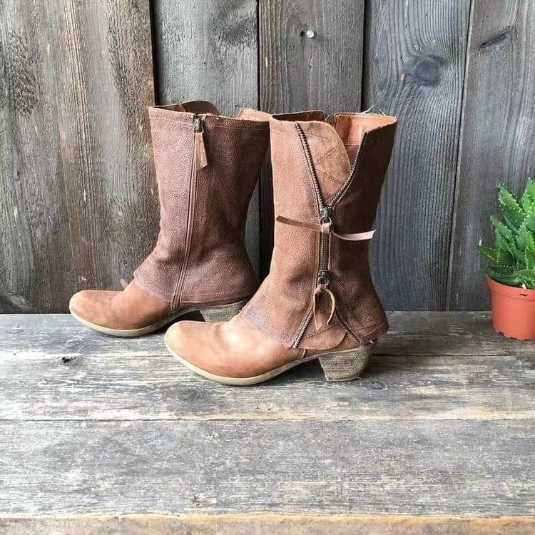 Aisling - Rust Boots | Last Day 80% Off!