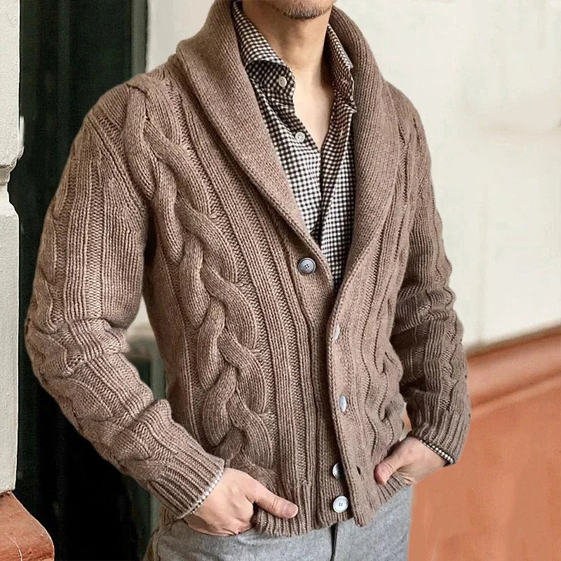 Charles - The Classic Knit Cardigan | Last Day 80% Off!