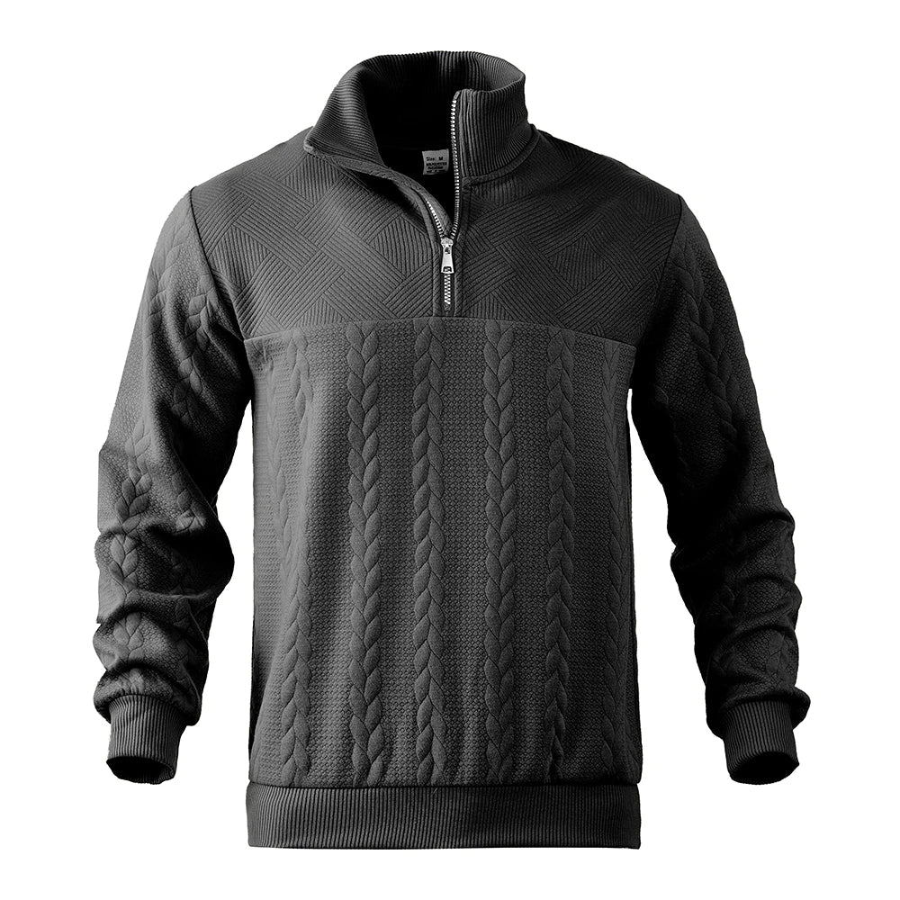 Harrison  Premium Quarter Zip Sweatshirt Last day 80% off!