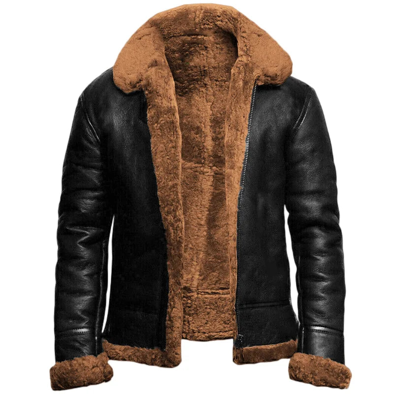 Max™ - Vegan Leather Winter Jacket | Last day 80% off!