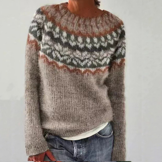 Chloe™ - Cozy Retro Sweater Last day 80% off!