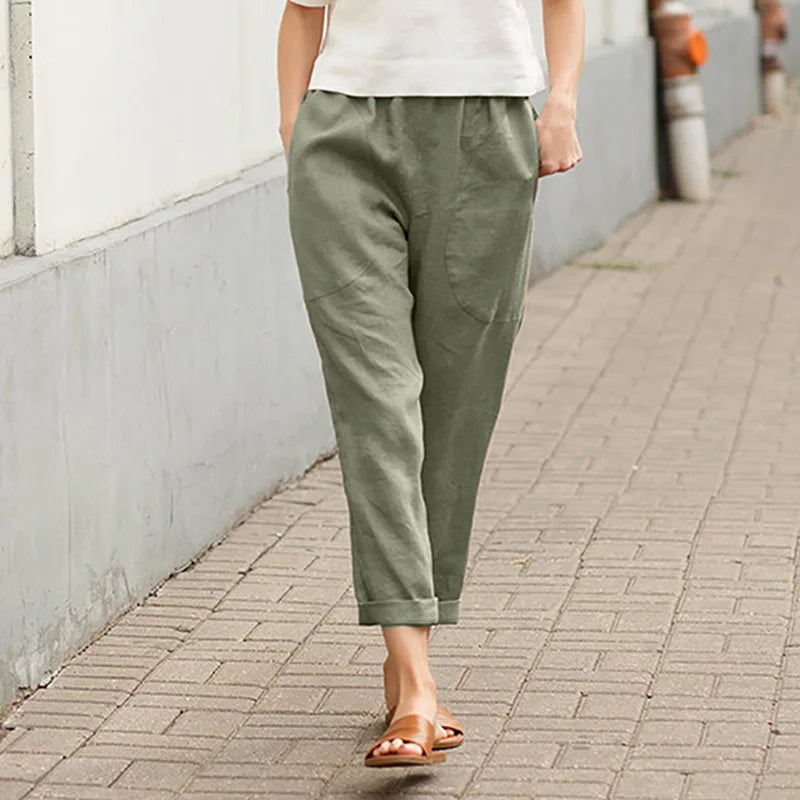 Crissa™ - Loose Pocket Trousers | Last Day 80% Off!