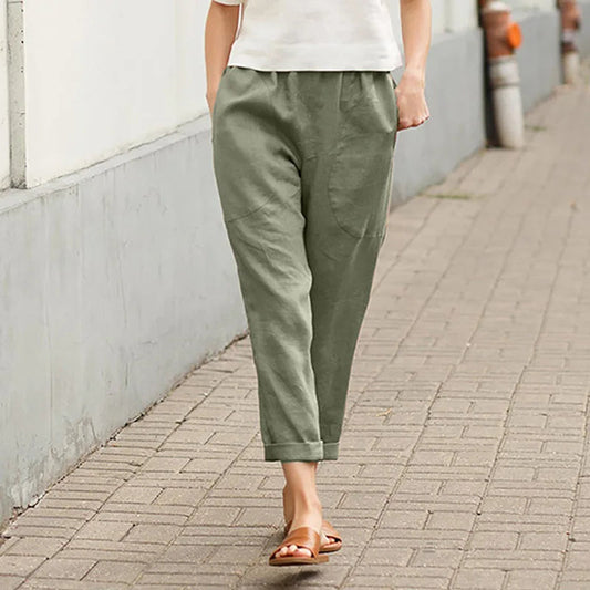 Crissa™ - Loose Pocket Trousers | Last Day 80% Off!