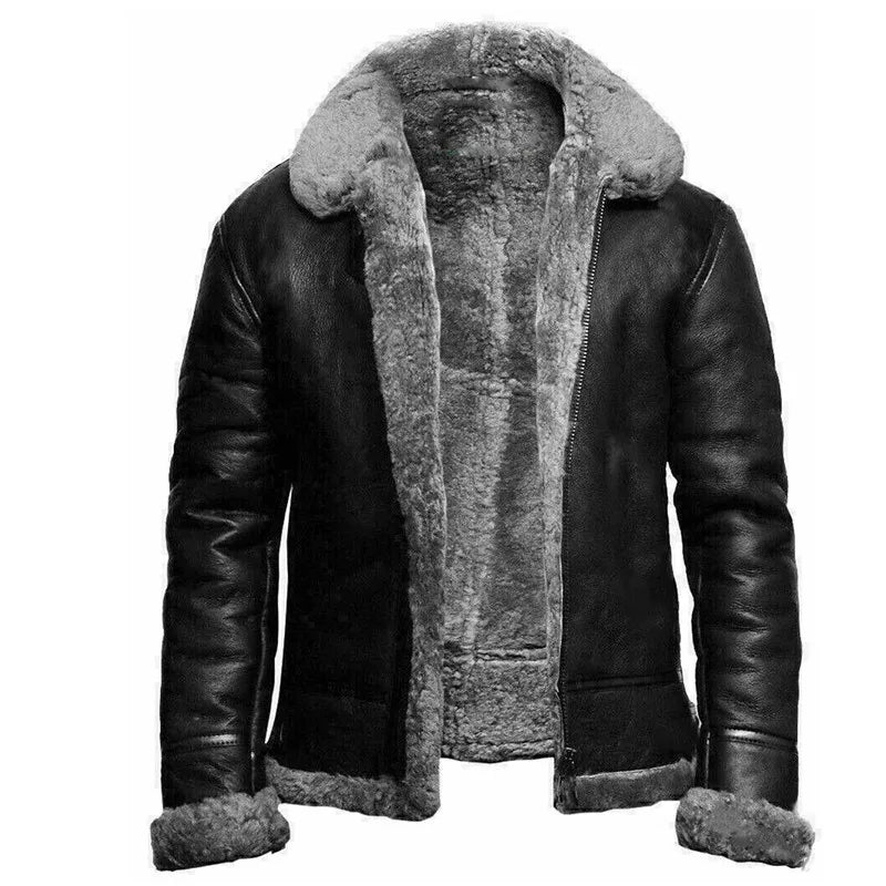 Max™ - Vegan Leather Winter Jacket | Last day 80% off!