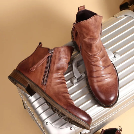 Owens™ | Leather Chelsea Boots | Last Day 80% Off!