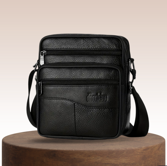 Carter - Leather Multifunctional Shoulder Bag for Men | Last day 80% off!