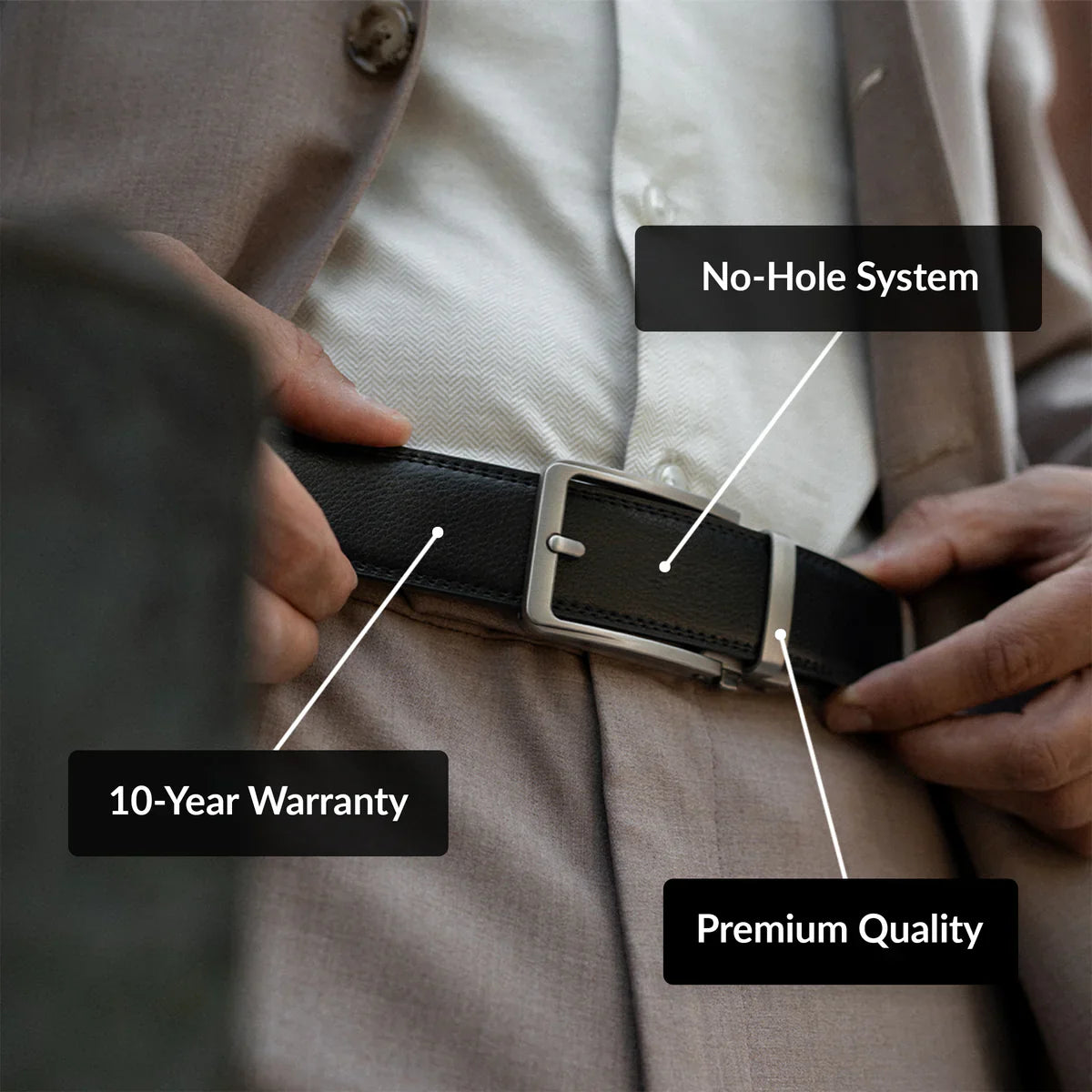 Harrison Classic Leather belt Last day 80% off!