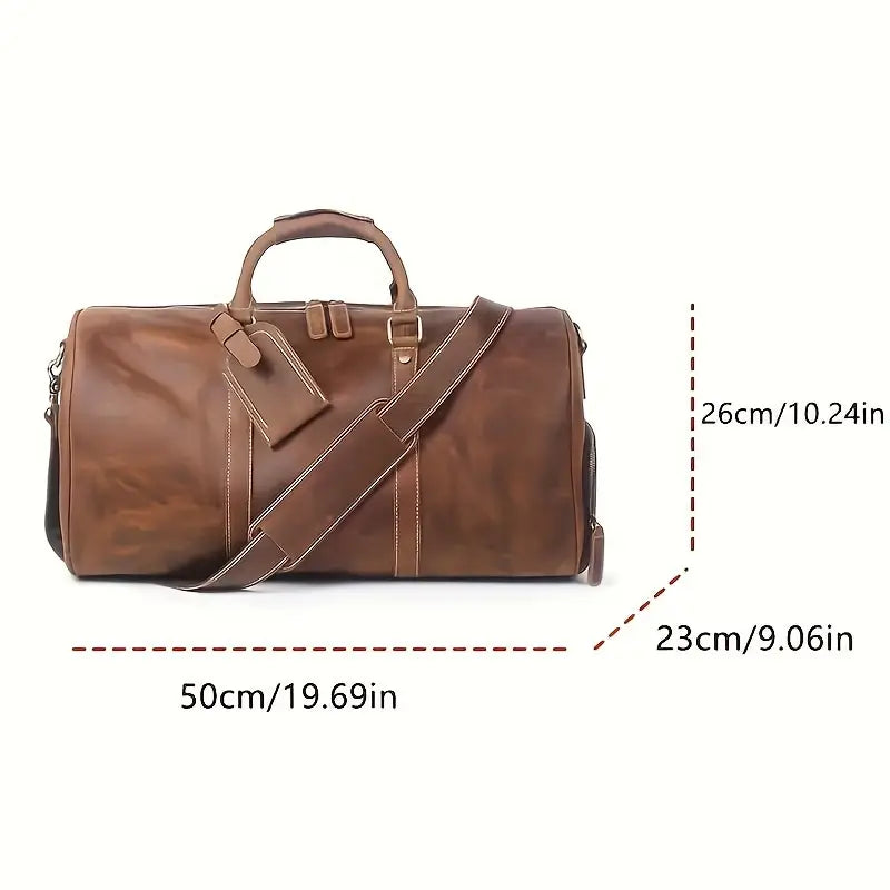 Joseph - Large-Capacity Leather Travel Bag | Last day 80% off!