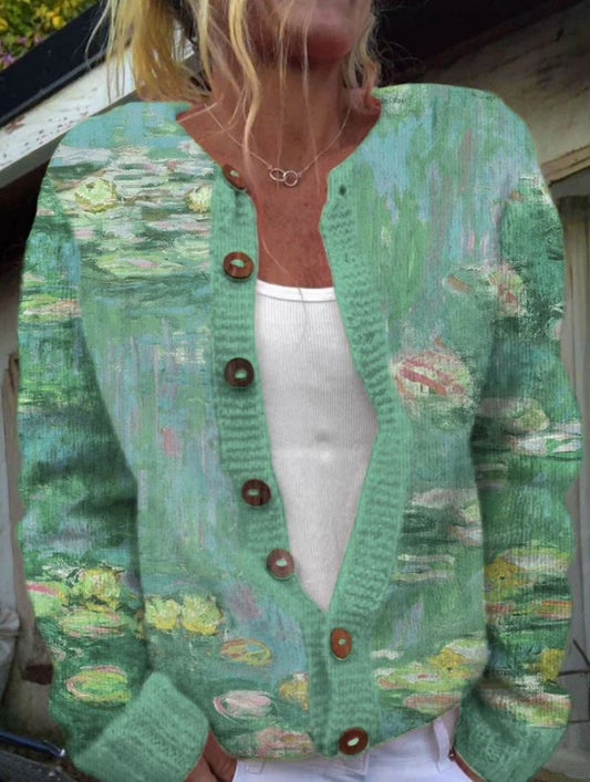 Anwen | Green Cardigan | Last Day 80% Off!