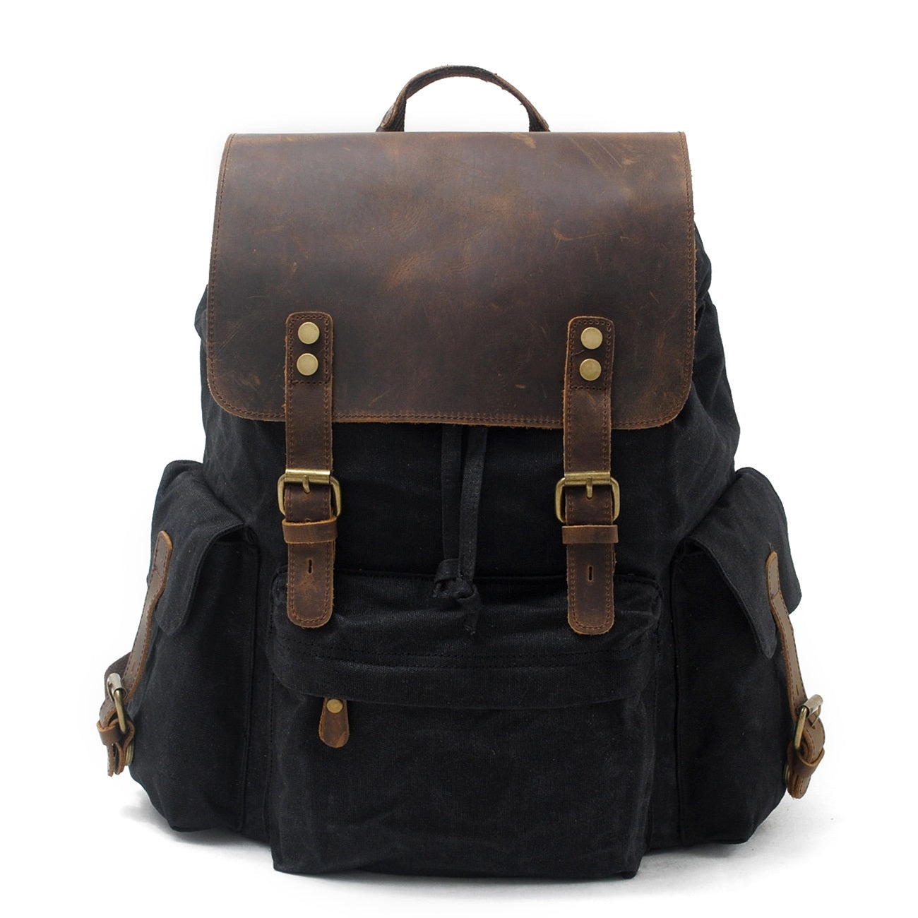Jacob - Vintage Waxed Canvas Backpack | Last day 80% off!