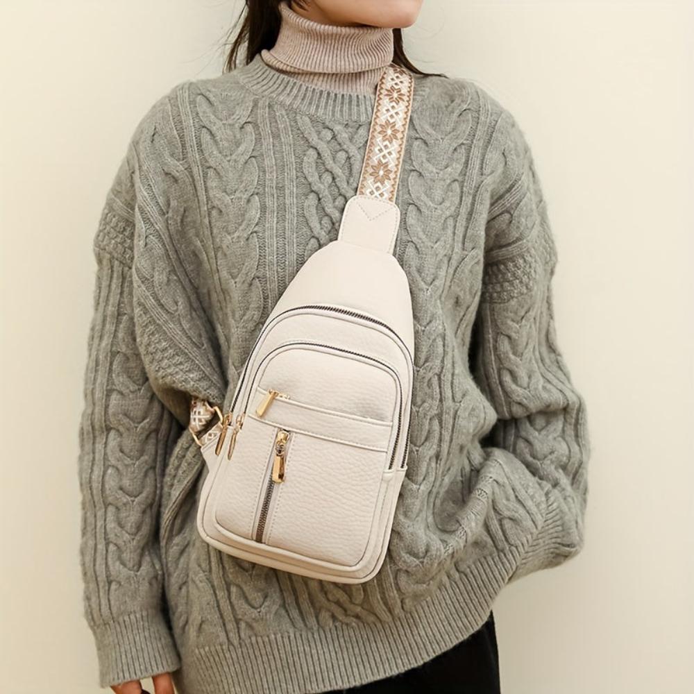 Hazel Vintage Chest Crossbody Bag | Last day 80% off!
