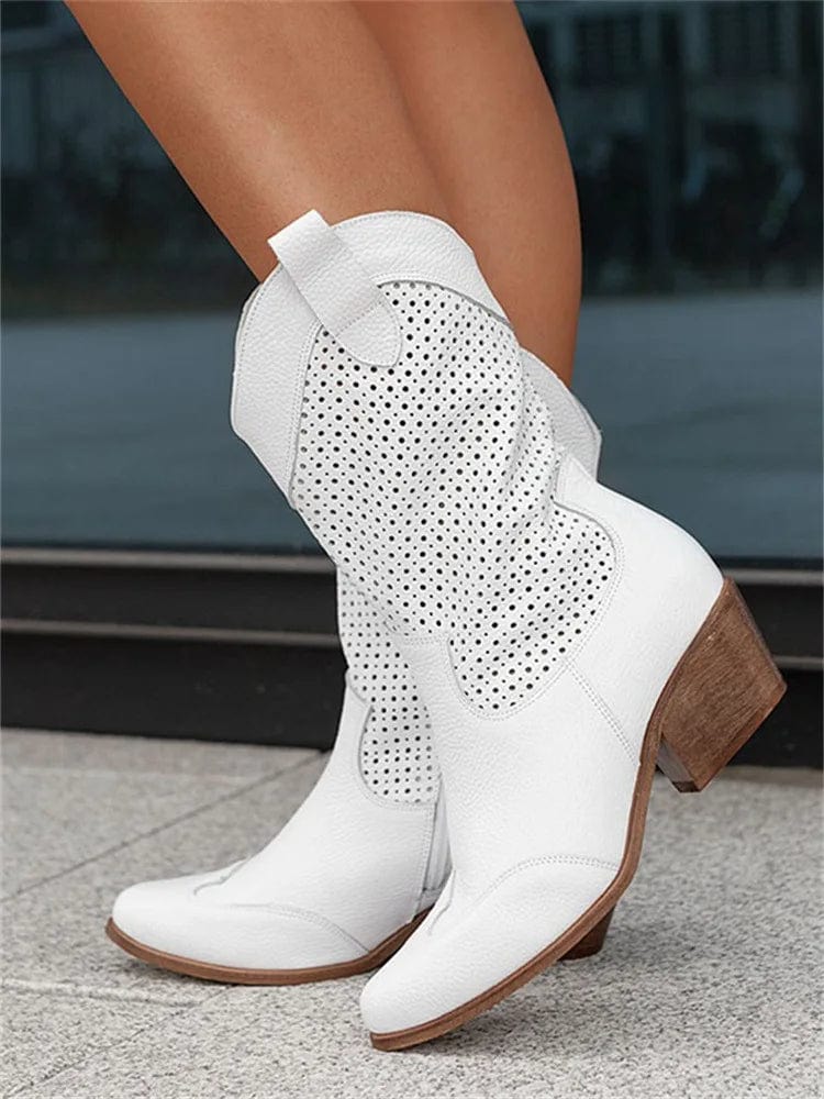 Fenella - Western Boots | Last Day 80% Off!